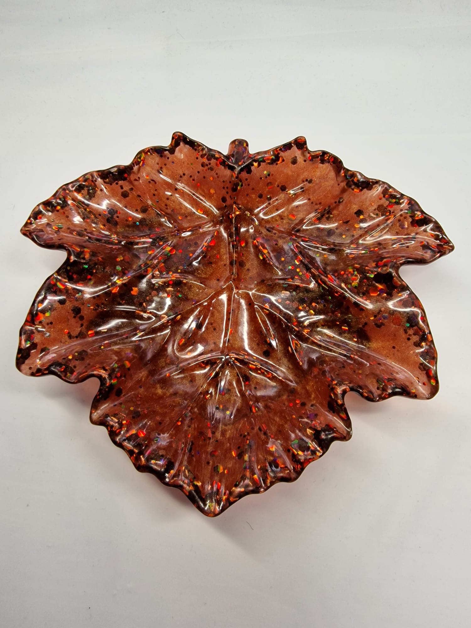 Autumn leaf dish
